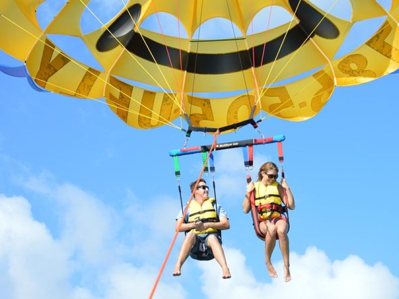 Parasailing with Miami Watersports