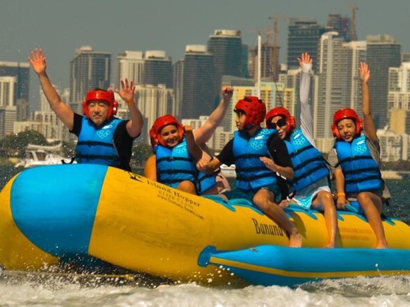 Miami Watersports: Banana Boat Ride with Upgrade Options