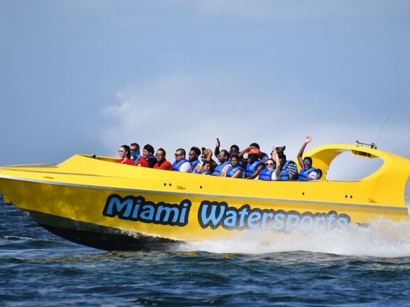 Sightseeing Speed Boat Thrill Ride with Miami Watersports