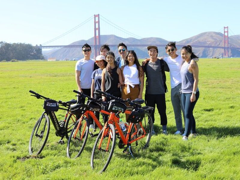 Golden Gate Bridge Bike Rentals with Optional Ferry Return