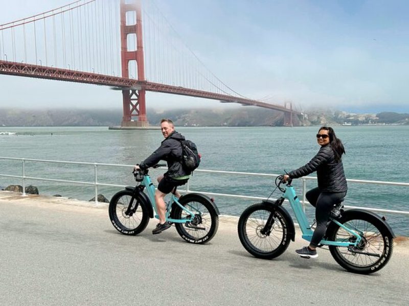 Golden Gate Bridge Electric Bike Rentals w/ Optional Ferry Return