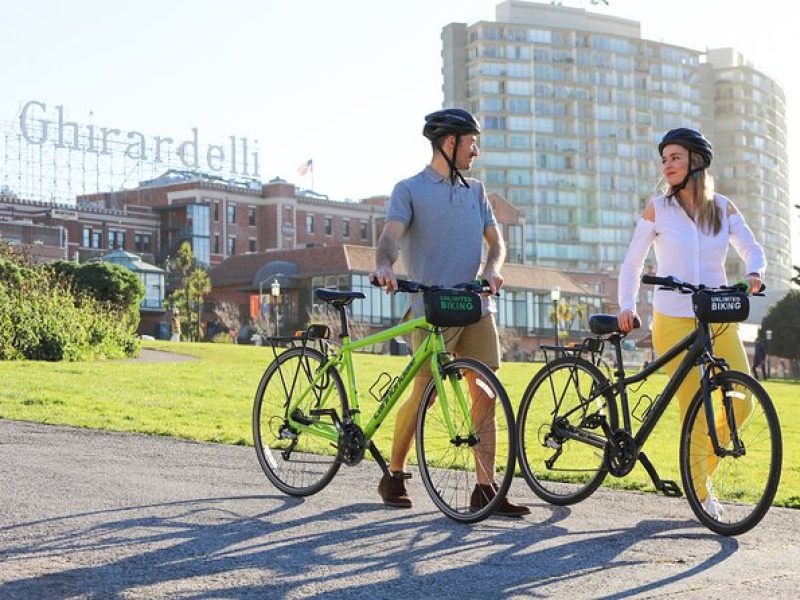 Golden Gate Bridge Bike Rental with Sausalito Ferry Return