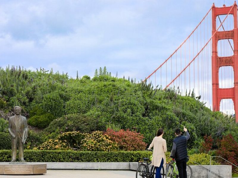 Self-Guided Golden Gate Bridge Bike or Walking App Tour