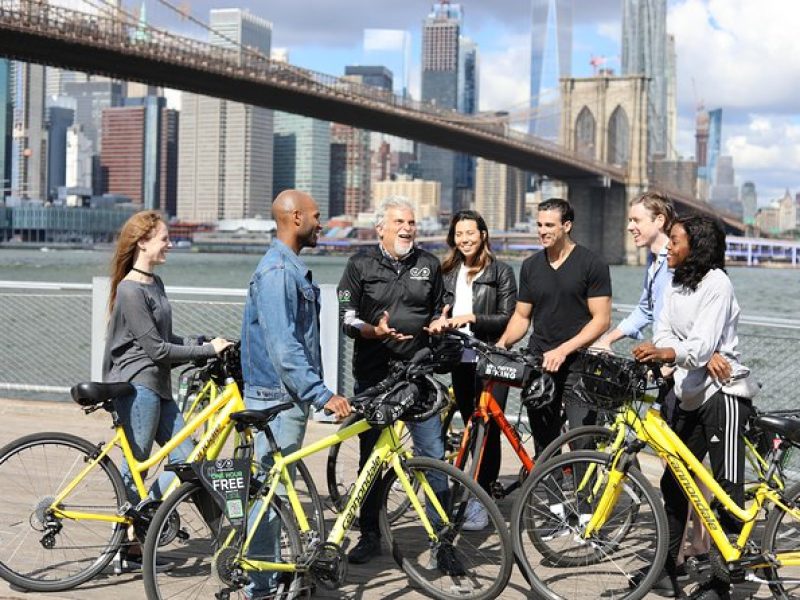 Guided Bike Tour of Lower Manhattan and Brooklyn Bridge