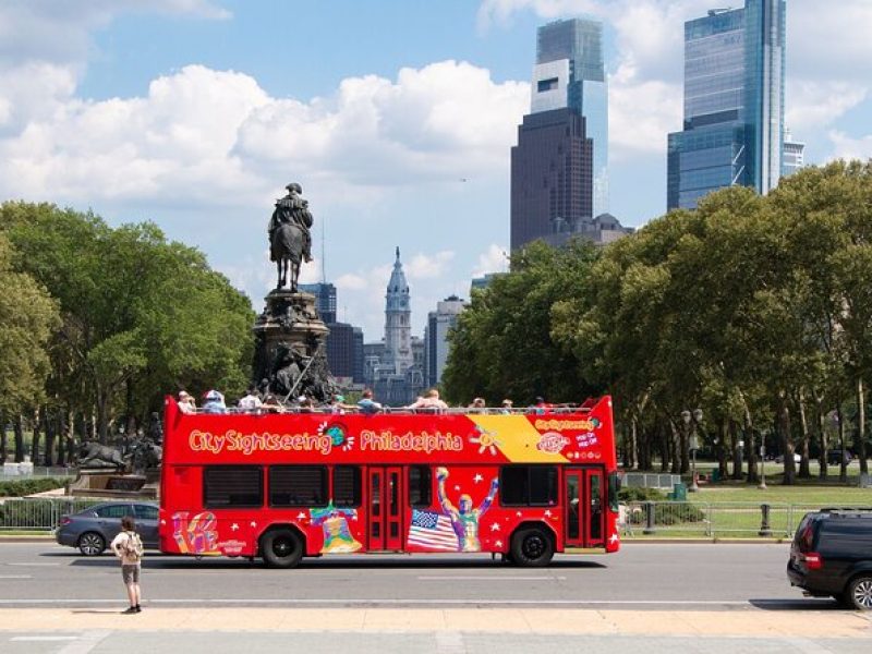 City Sightseeing Philadelphia HOHO Bus Tour + Bookable Extras