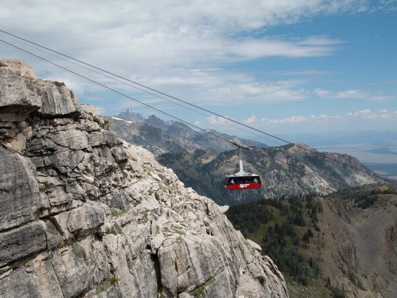 Jackson Hole Summer Aerial Tram Sightseeing