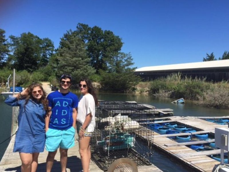 Southold Bay Oyster Farm Tour