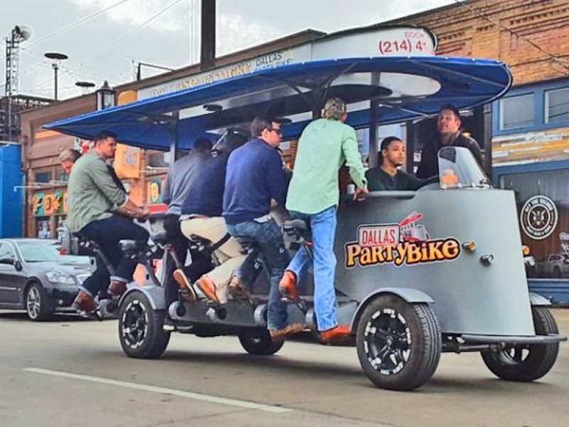 Private Dallas Party Bike Rental in Deep Ellum