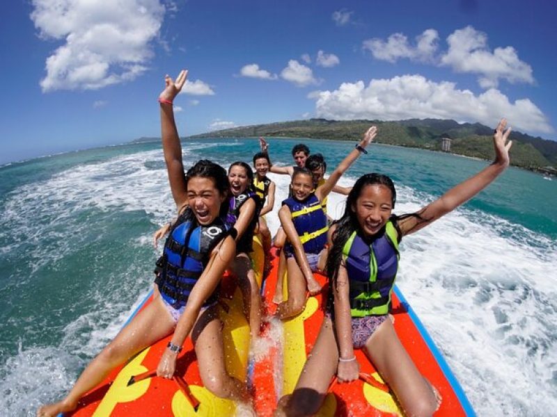 Parasail and Banana Boat Only in Maunalua Bay