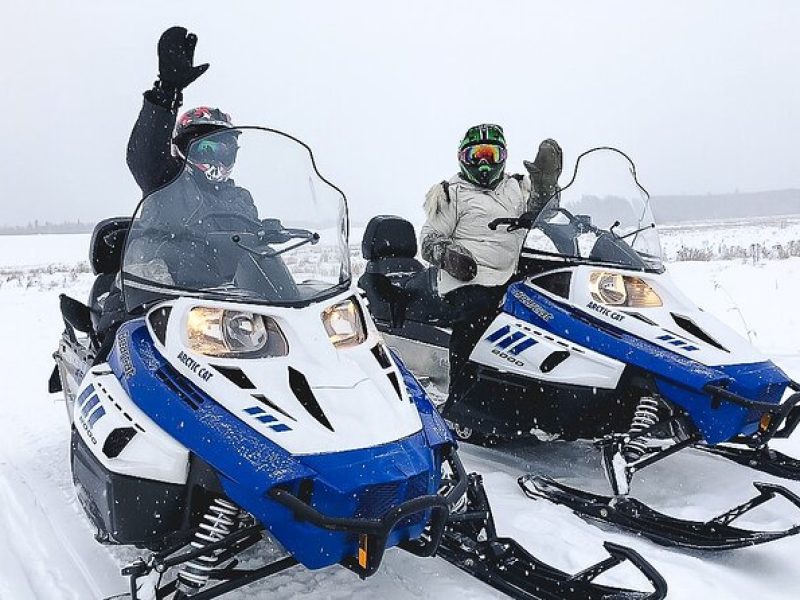 Fairbanks Snowmobile Adventure from North Pole