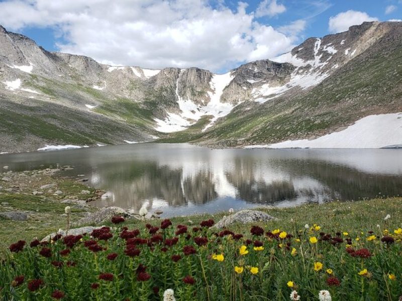 Mount Blue Sky 14,265ft Summit and Glacial Lakes