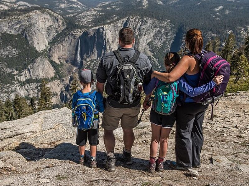 Private Family Hike in Yosemite