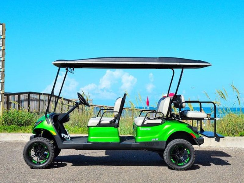 4-Hour Golf Cart Rental in South Padre Island for 6 Passengers