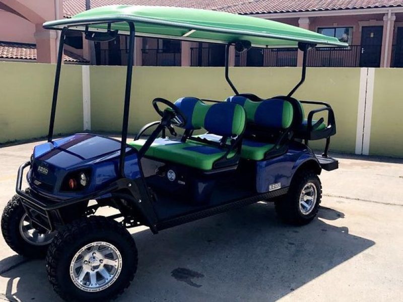 24-Hour Golf Cart Rental in South Padre Island for 6 Passengers