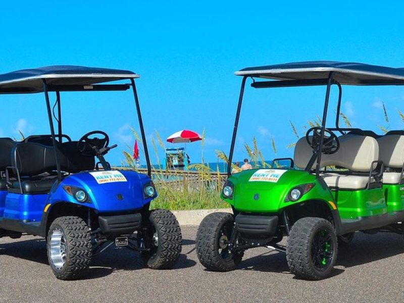 4-Hour Golf Cart Rental in South Padre Island for 4 Passengers