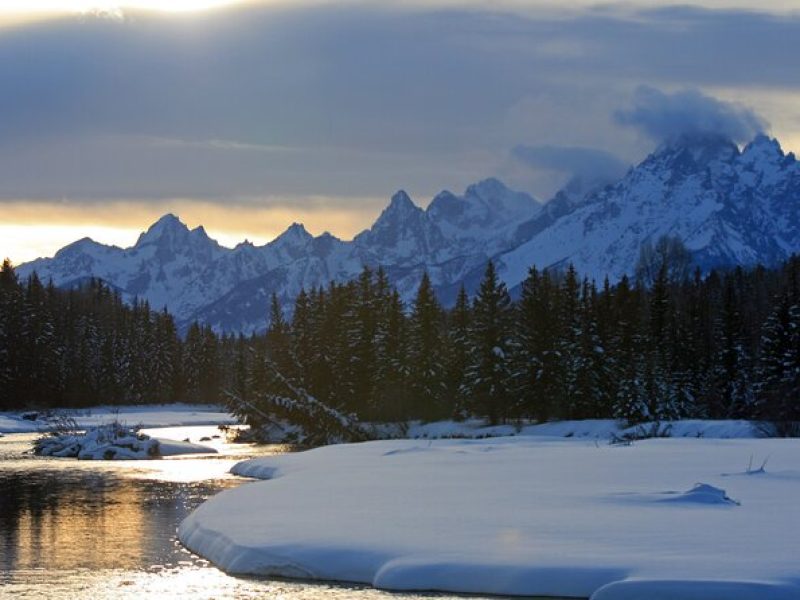 Luxury 1/2 Day Winter Grand Teton Tour & Sleigh Ride