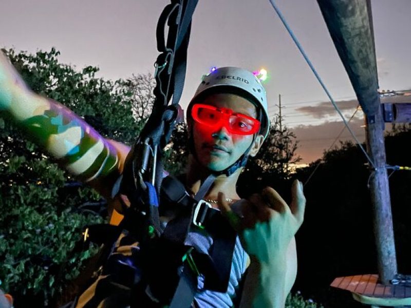 Night Ninja Adventure Course in Kapolei