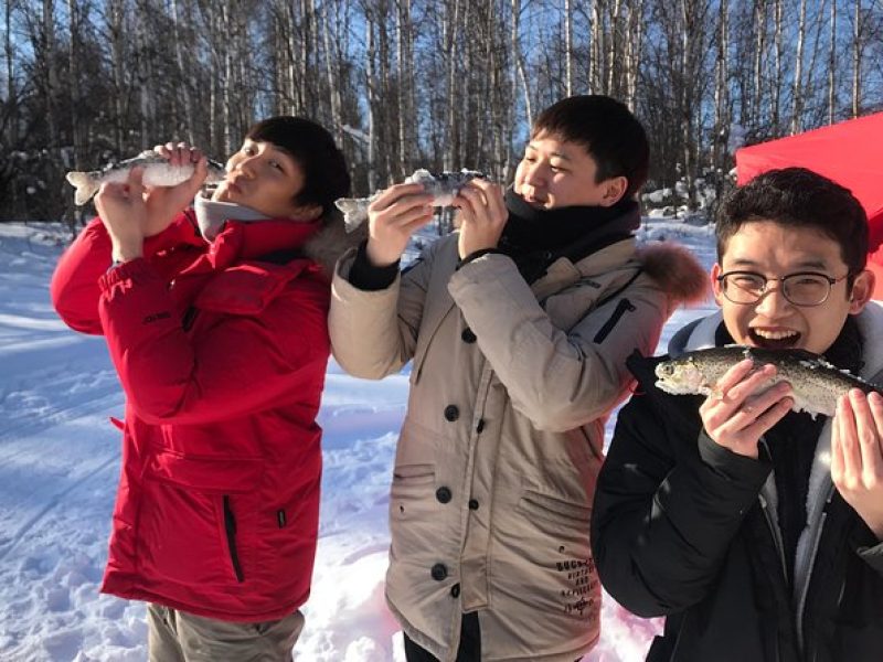 Quick and Easy Ice Fishing at Chena Lake