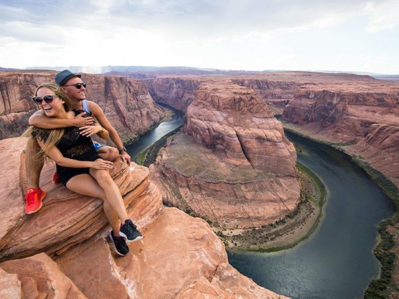 Antelope Canyon and Horseshoe Bend Air and Ground Tour from Vegas