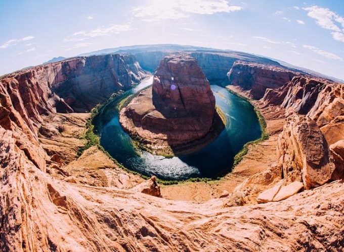 Antelope Canyon and Lake Powell Scenic Flight with River Rafting