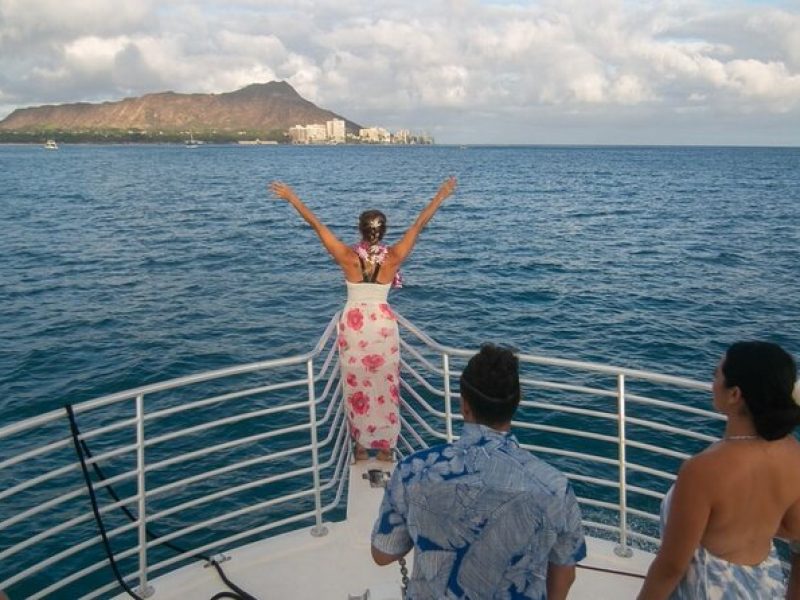 BYOB Sunset Cruise off the Waikiki Coast