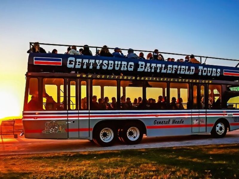 Sunset Double Decker Bus Tour in Gettysburg