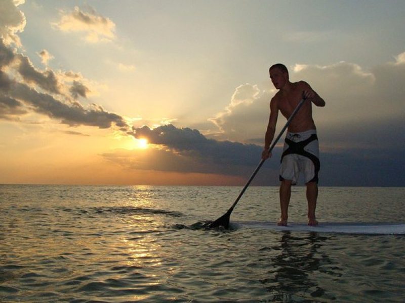 City of Naples Fl, 2 Hour Sunset Paddle Board Rental