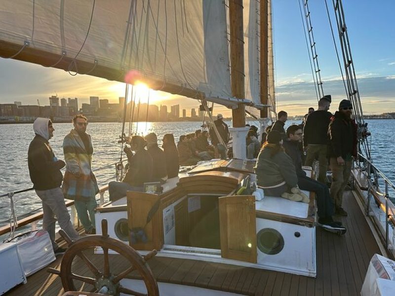 Sunset Sailing Cruise on a Tall Ship in Boston Harbor