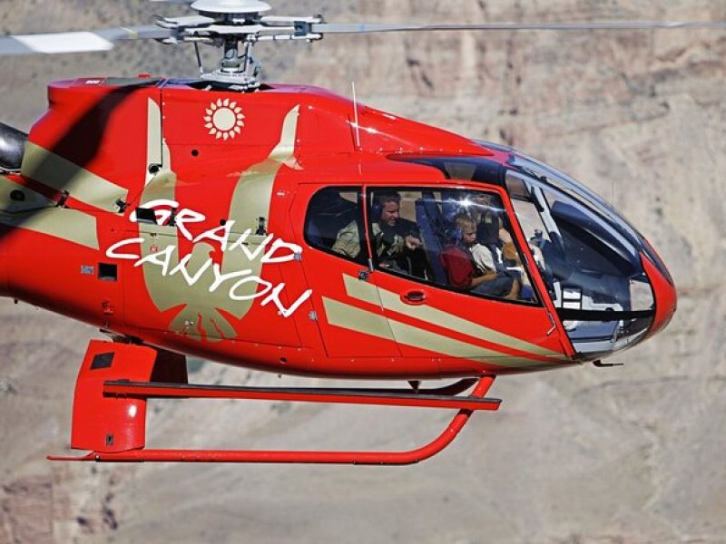 Grand Canyon Helicopter 45-Minute Flight with Optional Hummer Tour