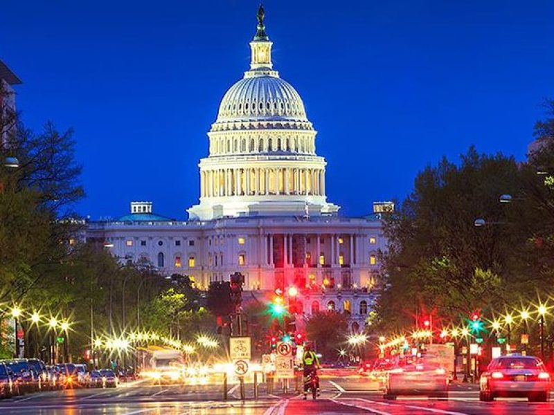 Private Night-Time Monuments Tour of DC with Hotel Pick-Up