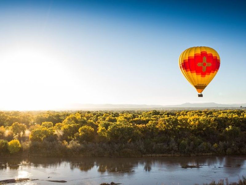 Albuquerque Hot Air Balloon Ride at Sunrise