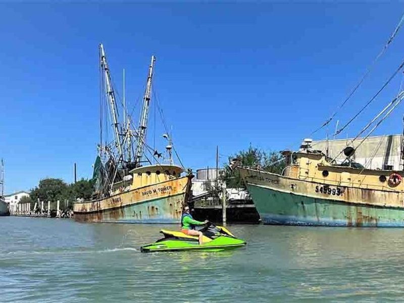 1.5-Hour Historical Jet Ski Tour in South Padre Island