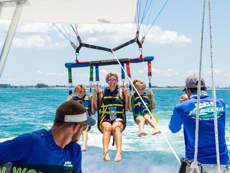 Parasail Flight at Madeira Beach