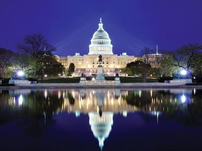 DC National Mall Night Tour with 10 Stops, Reserved Entry Tickets