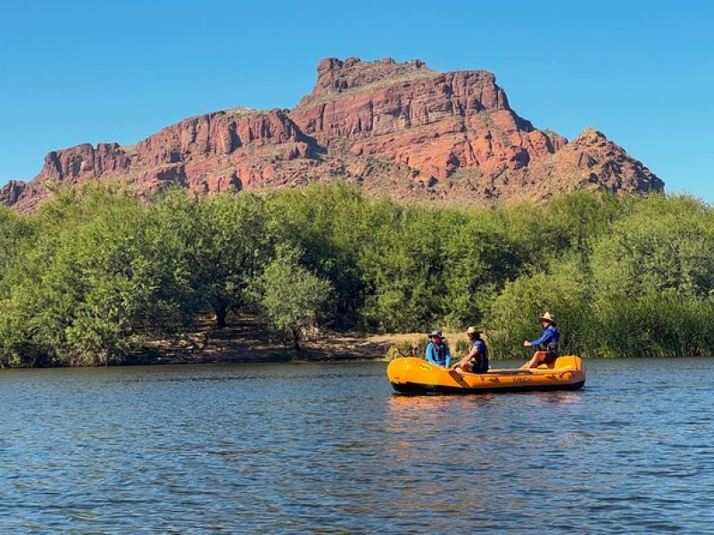 Guided Rafting on the Lower Salt River with Breakfast