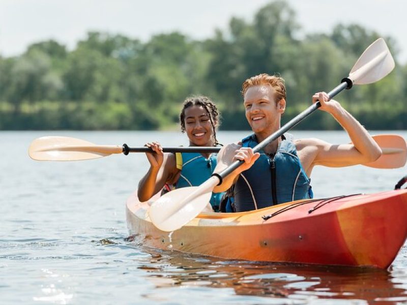 Kayak to a Secret Island