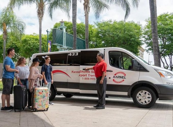 Private Van Airport Departure Transfer: Anaheim Resort to Long Beach Airport