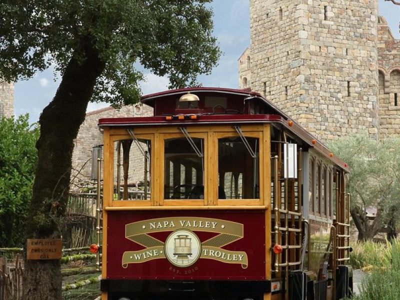 The Original Napa Valley Wine Trolley "Up Valley" Castle Tour