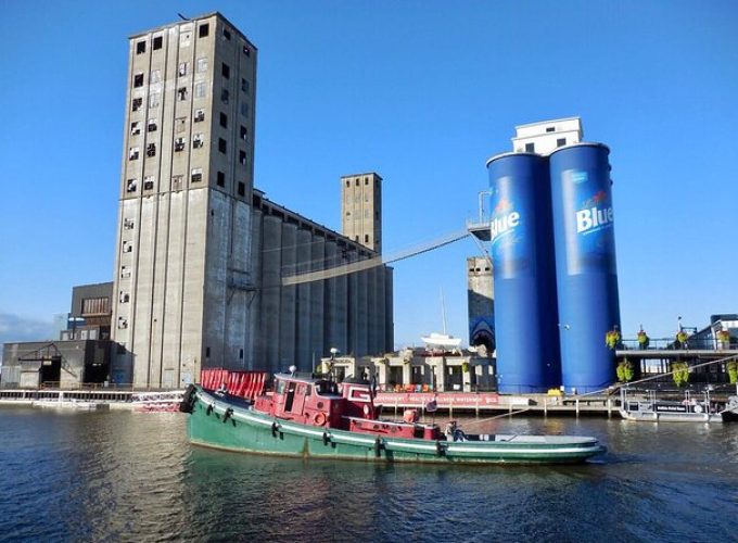 Buffalo Double Decker Bus-Waterfront & Grain Silo Tour