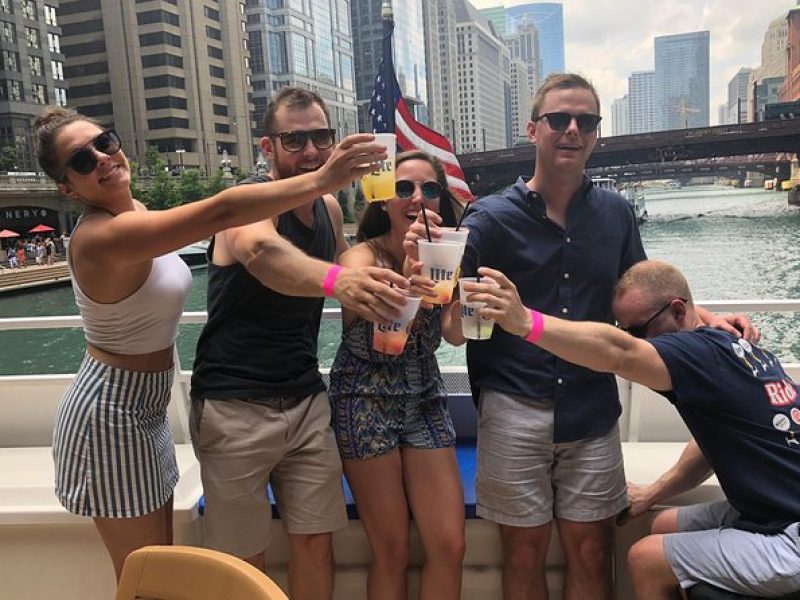 Chicago River Tiki Bar Party Cruise from Chicago Riverwalk