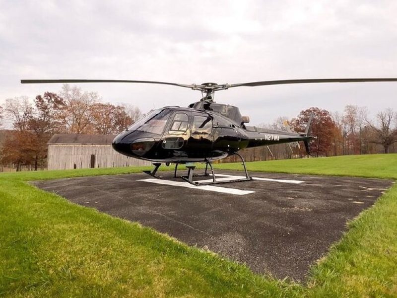 Romantic Farm Proposal with Luxury Helicopter from NYC