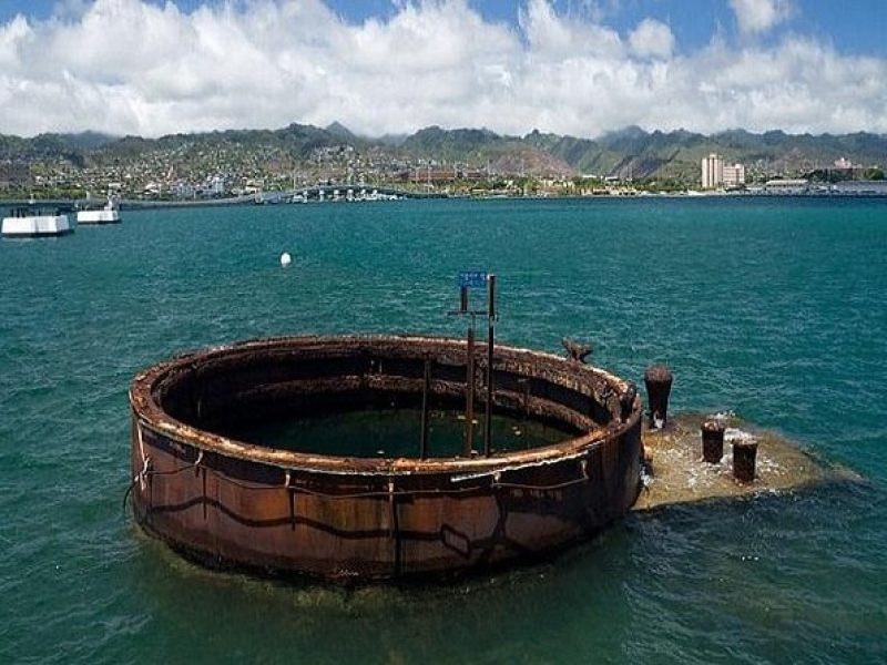 Pearl Harbor and Mini Circle Island from Kauai