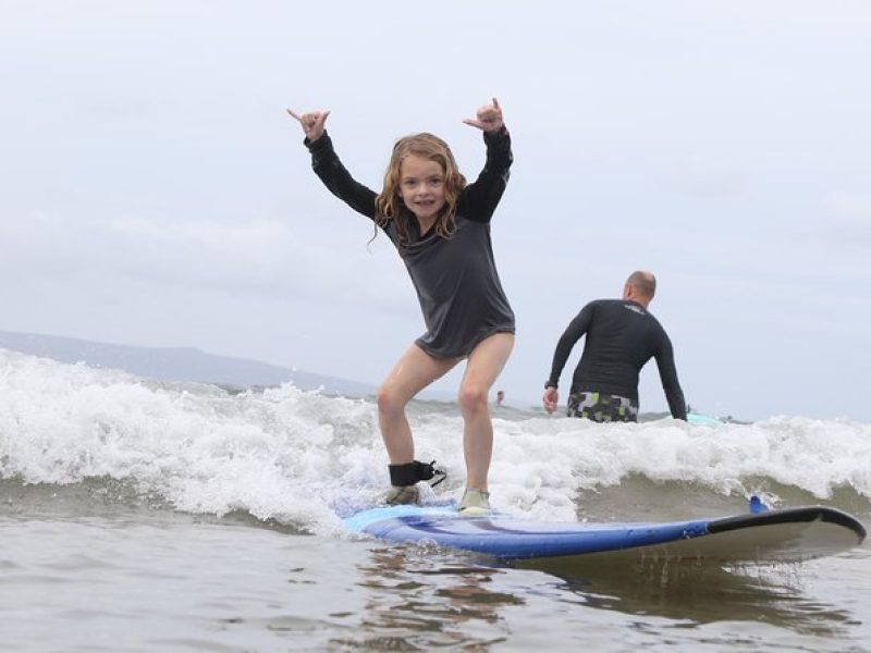 Private Surf Lesson at Kalama Park in Kihei