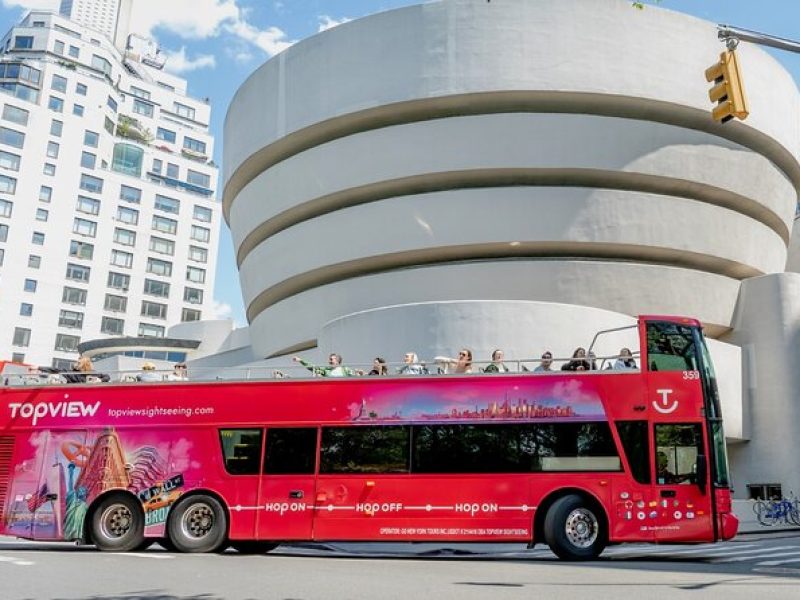 New York Hop On Hop Off Bus Tours: Discover Pass 48-120 Hrs