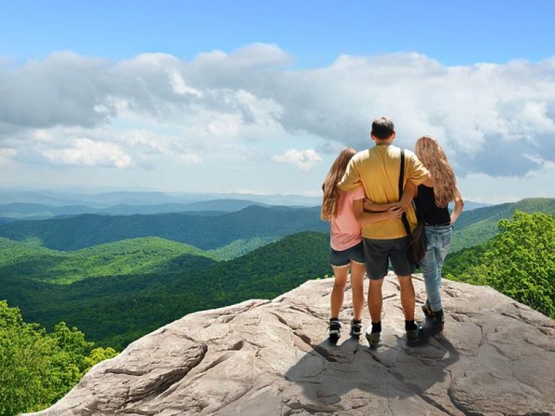 Waterfalls and Blue Ridge Parkway Hiking Tour with Expert Naturalist