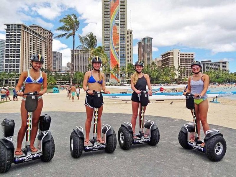 Magic Island and Ala Moana Beach Park Hoverboard Tour