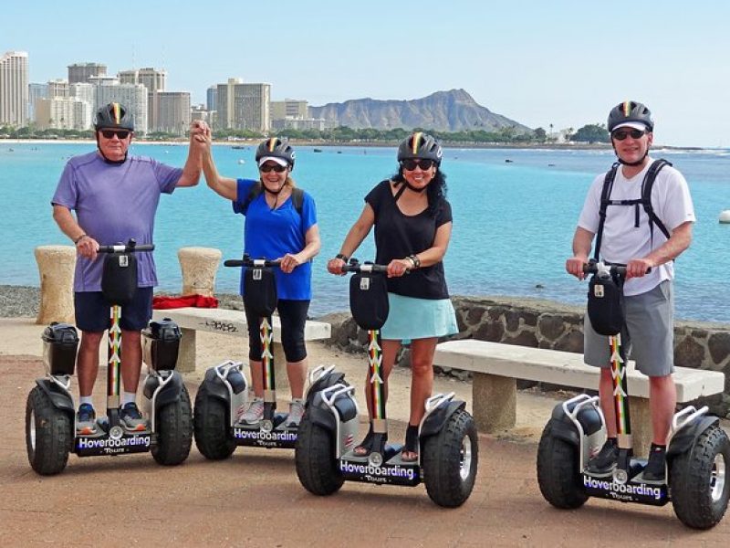 Guided Hoverboard Tour West Waikiki Magic Island and Ala Moana