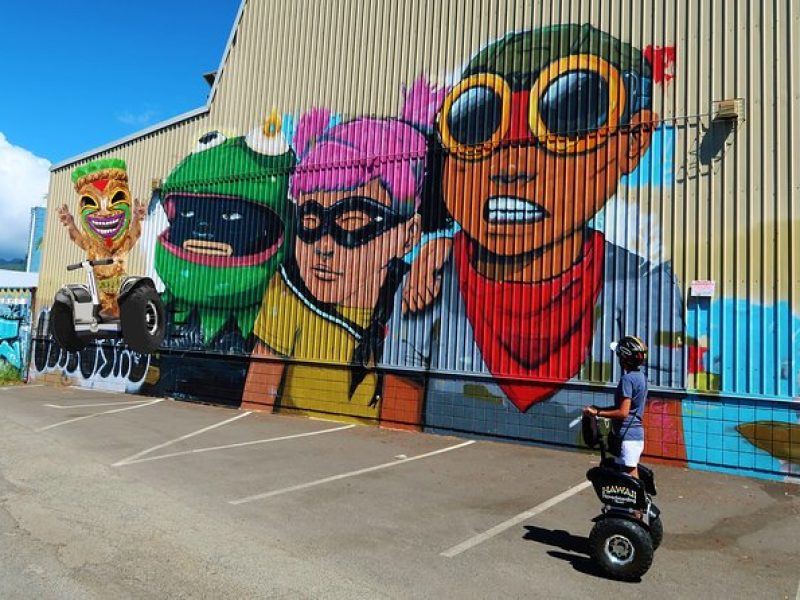 Guided Street Art Hoverboarding Tour of Kaka'ako, Magic Island, Ala Moana & More