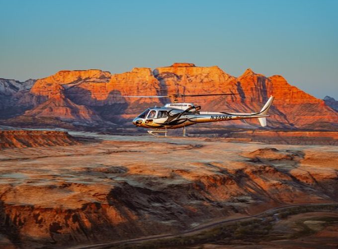 55 Mile – Helicopter Tour Around Zion National Park