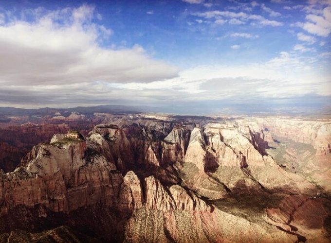 100 Mile Zion National Park Panoramic Helicopter Flight